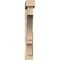 Ekena Millwork Balboa Block Rough Sawn Bracket w/ Offset Brace, Douglas Fir, 6"W x 34"D x 42"H BKT0604X34X42BOA05RDF - alternate 2